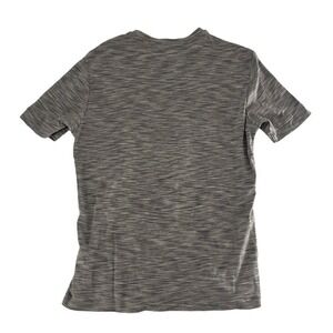 Arne Shiet Mens Medium Grey Short Sleeve Casual Space Dye Performance Soft Gym